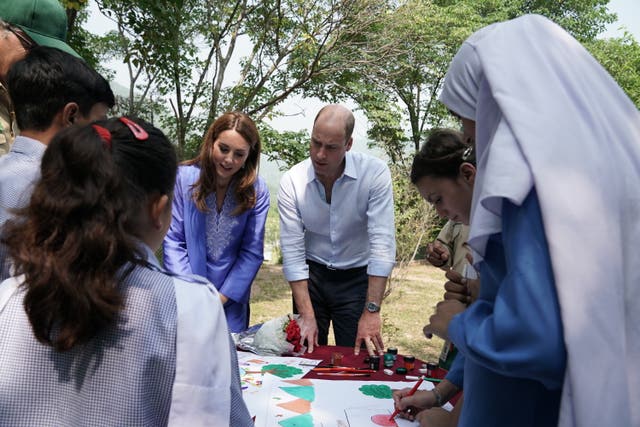 Royal visit to Pakistan