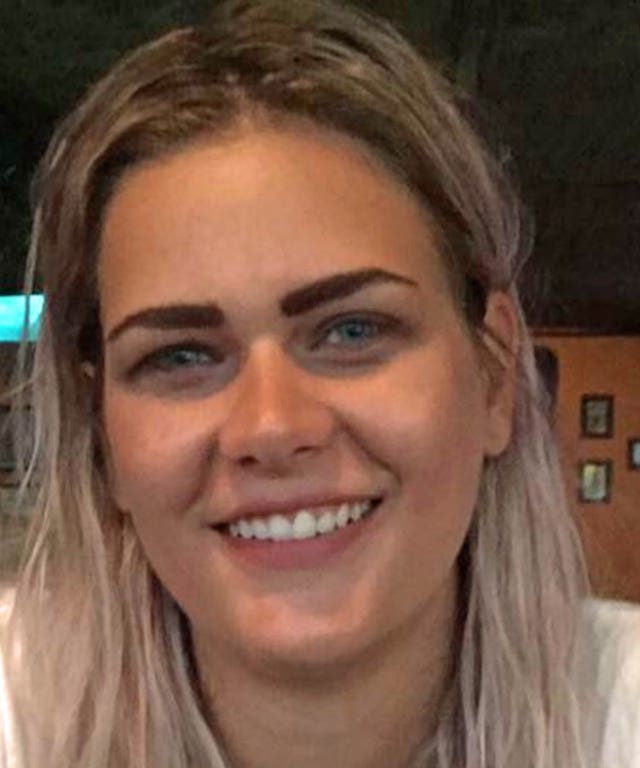 Bethan Roper, 28, suffered a fatal head injury after being struck by an overhanging tree branch as she lent from a train window (British Transport Police/PA)