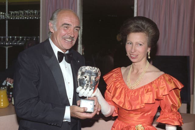 Royalty – Bafta Tribute Award – Princess Anne and Sean Connery – Odeon – Leicester Square, London