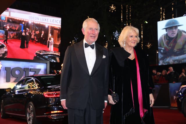 The Prince of Wales and Duchess of Cornwall