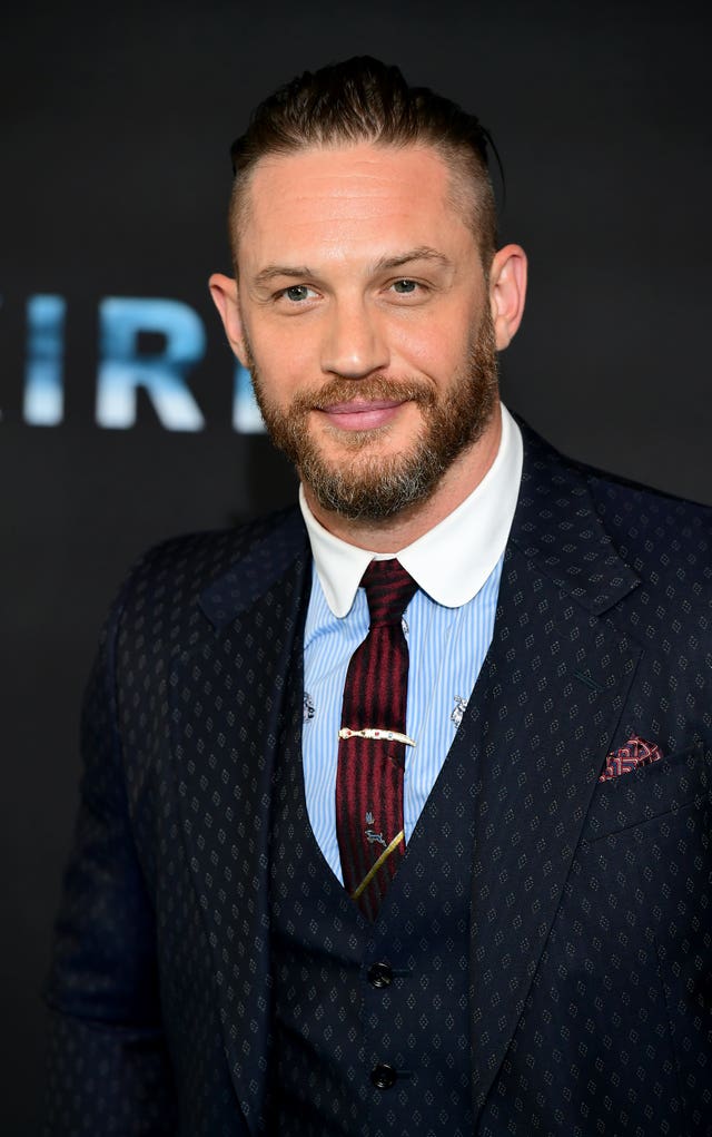 Tom Hardy (Ian West/PA)