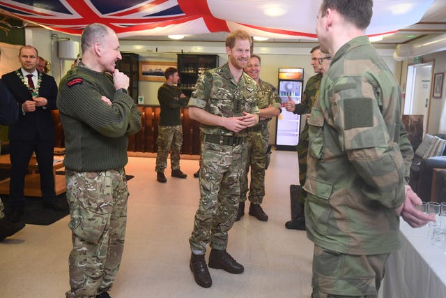 Duke of Sussex visits Exercise Clockwork