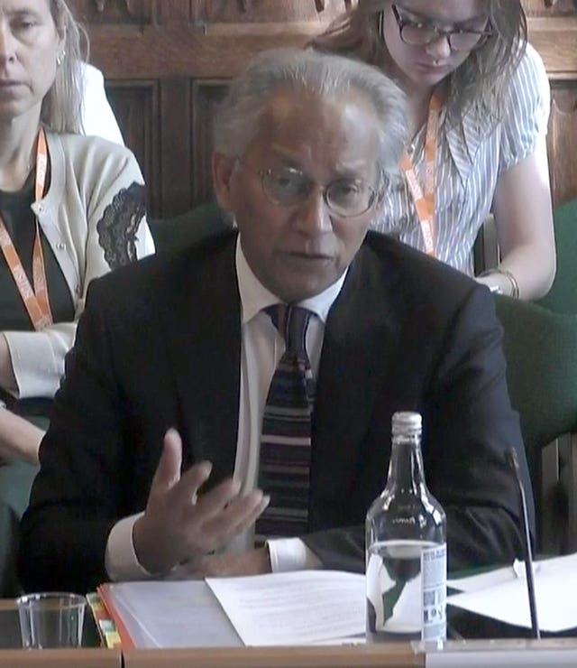 Samir Shah appears before the Culture, Media and Sport Committee