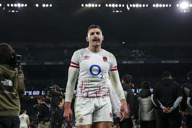 Jonny May in action for England 