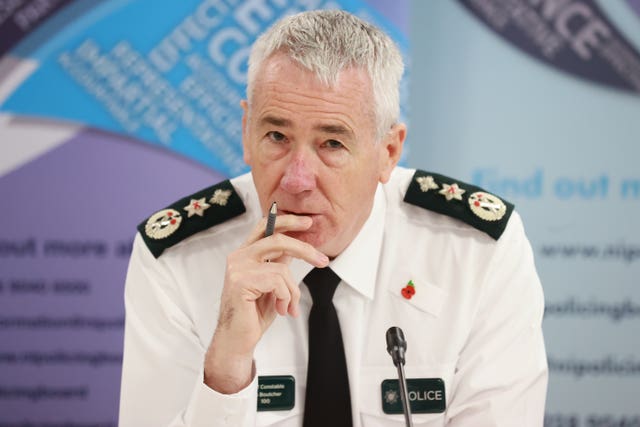 Northern Ireland Policing Board meeting