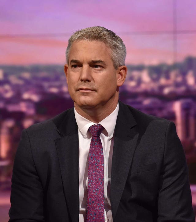 The AndrewSteve Barclay previously served as Brexit Secretary (Jeff Overs/BBC)Marr Show
