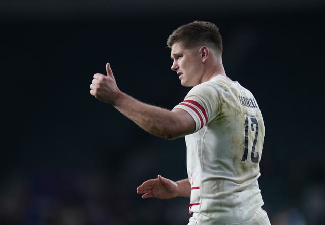 Owen Farrell is back at the helm for England