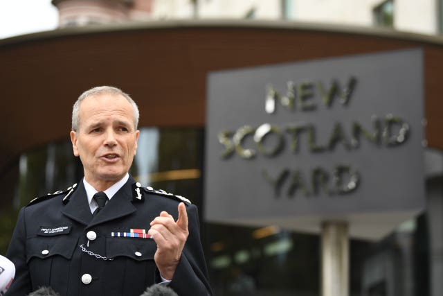 Met Police Deputy Assistant Commissioner Stephen House speaks to the media outside New Scotland Yard