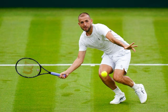 Dan Evans needed just 62 minutes to beat compatriot Kyle Edmund in Washington