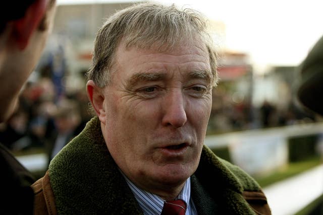 Trainer Oliver McKiernan at Leopardstown