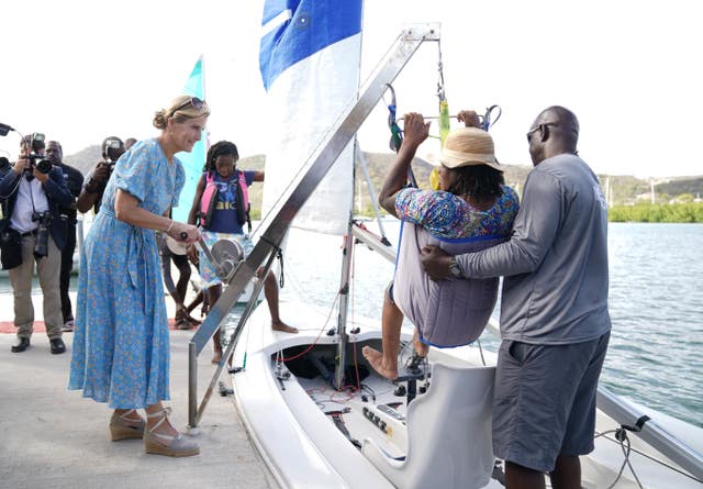 Earl and Countess of Wessex visit to the Caribbean – Day 4
