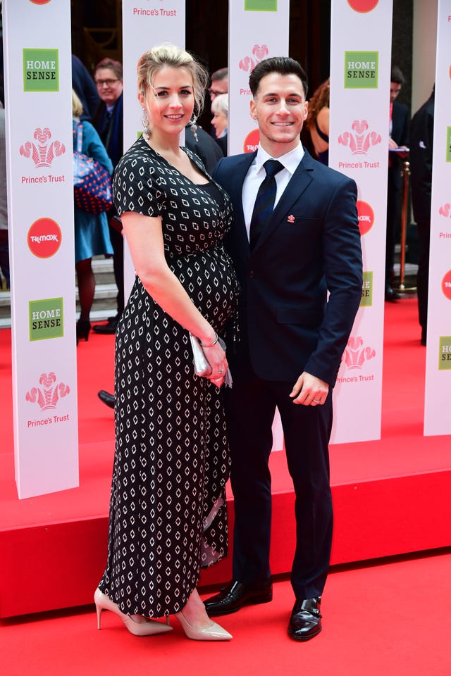 Gemma Atkinson and Gorka Marquez at the Prince’s Trust Awards 2019