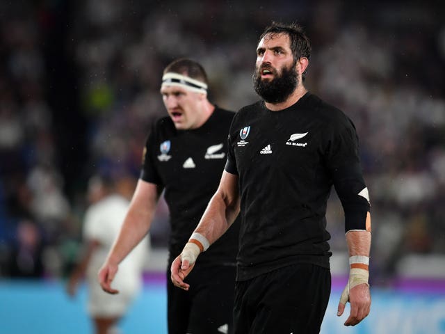 New Zealand’s Sam Whitelock, right, has overcome concussion to resume his long-term second-row partnership with Brodie Retallick, left