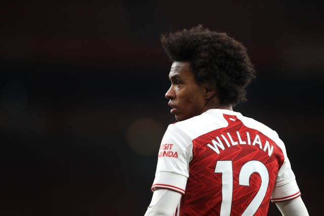Former Arsenal forward Willian has been training with Fulham