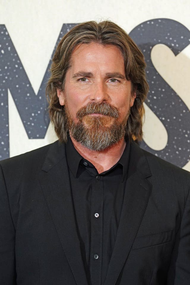 Christian Bale European premiere of Amsterdam – London