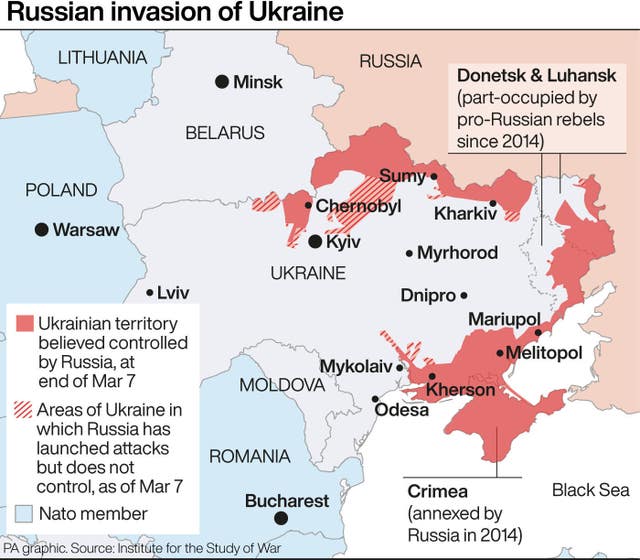 Invasión Rusa a Ucrania