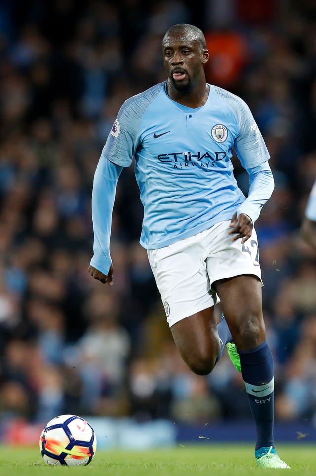 Yaya Toure is leaving Manchester City at the end of the season after eight years with the club (Martin Rickett/PA).