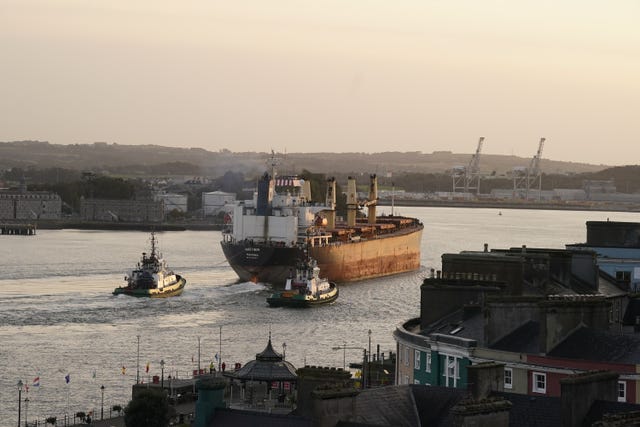 Drugs seizure on cargo ship