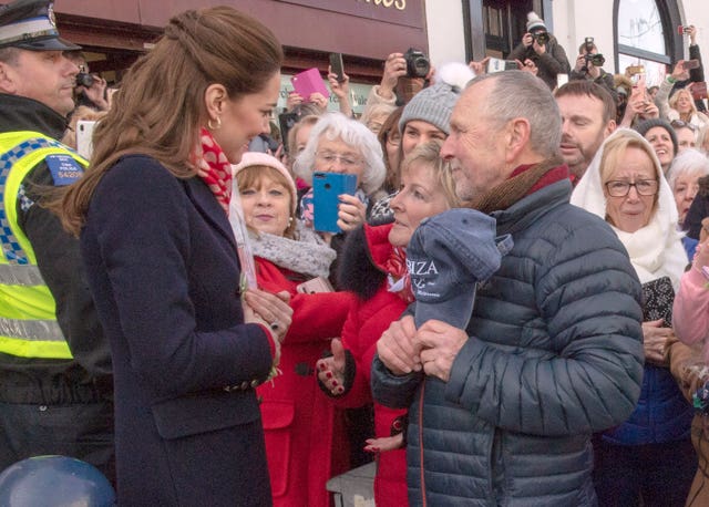 The Duke and Duchess of Cambridge visit south Wales