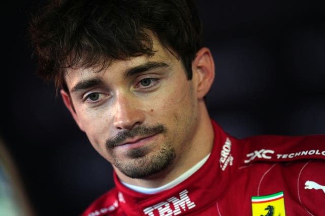 Ferrari driver Charles Leclerc 