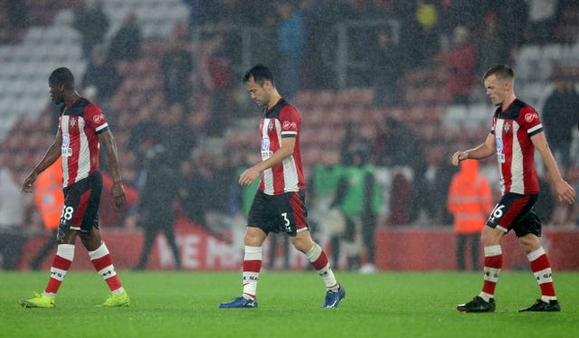 James Ward-Prowse was part of the Southampton side beaten 9-0 at home by Leicester in October 2019 