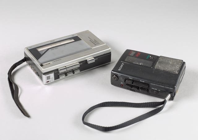 Tony Benn’s cassette recorders