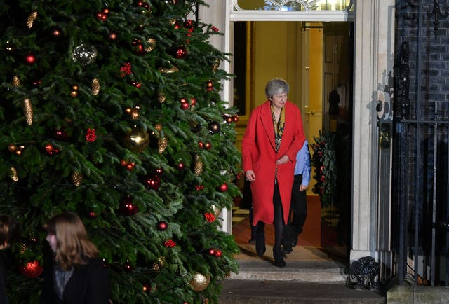 Downing Street Christmas tree