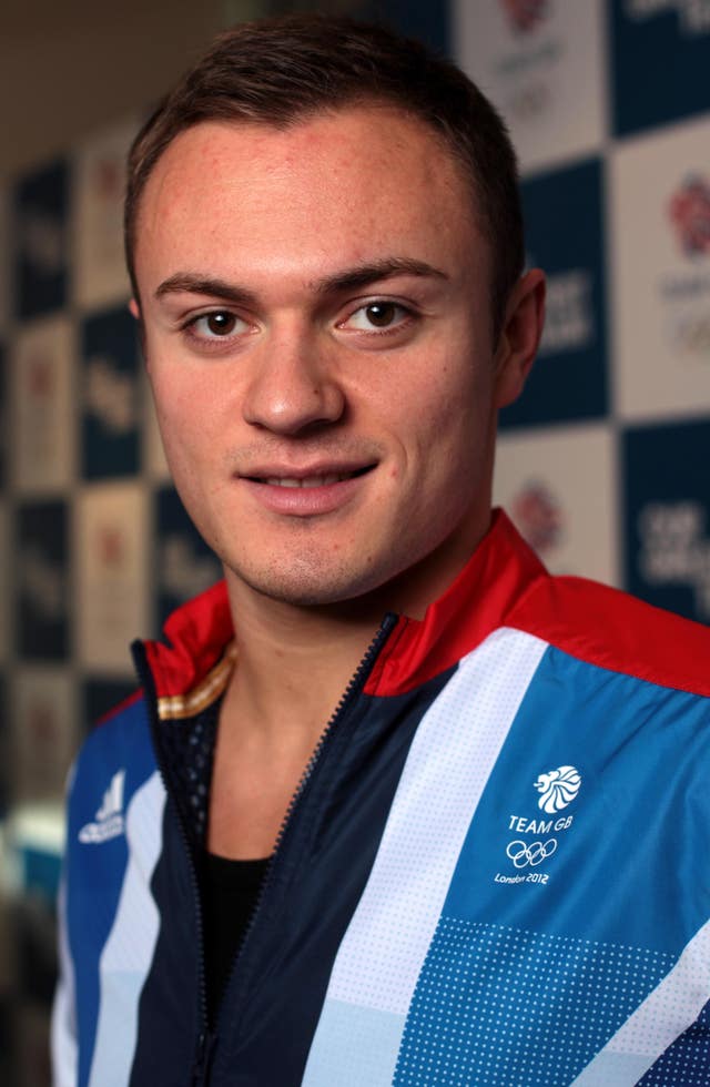 Antony James wearing Team GB tracksuit