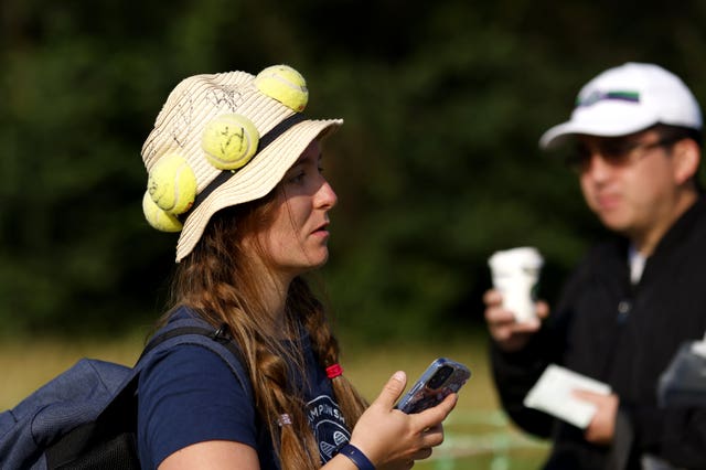 Wimbledon fans