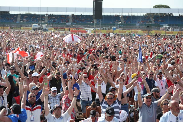 England's players have been aware of the celebrations back home (Martin Rickett/PA)