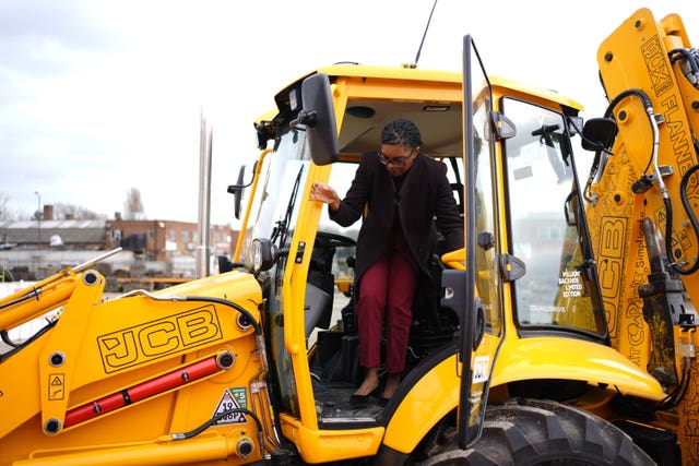Kemi Badenoch visit to Wembley