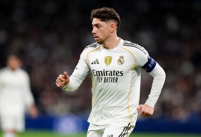 Real Madrid’s Federico Valverde