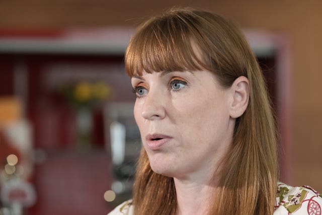 Deputy Prime Minister Angela Rayner 