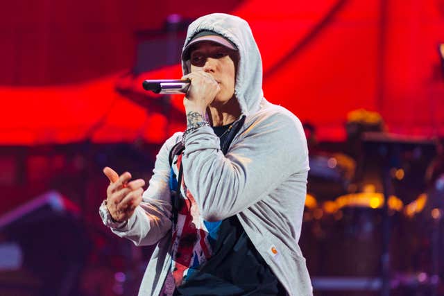 Eminem on stage (Jeremy  Deputat)