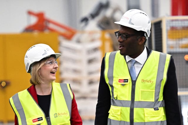 Kwasi Kwarteng insisted his controversial economic plan would encourage investment in the UK (Dylan Martinez/PA)