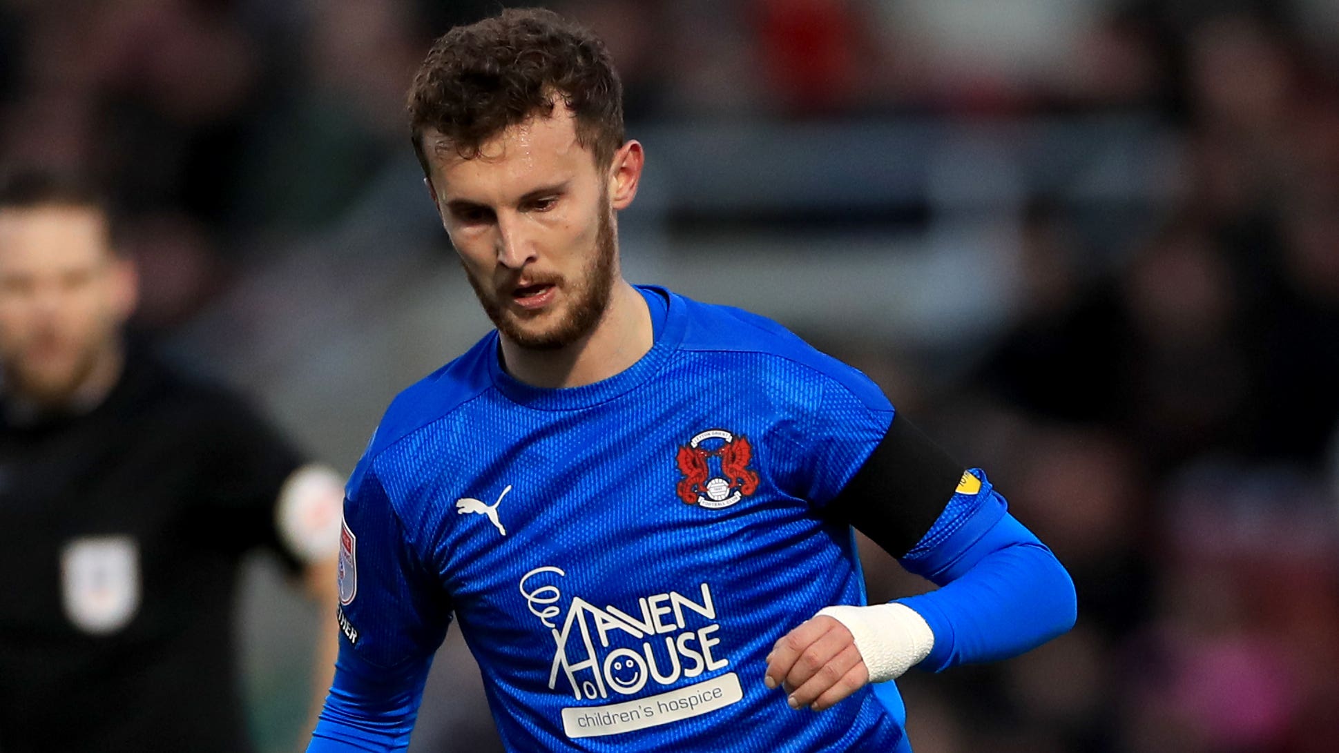Leyton Orient’s Tom James was sent off in the draw at home to Barrow (Bradley Collyer/PA)