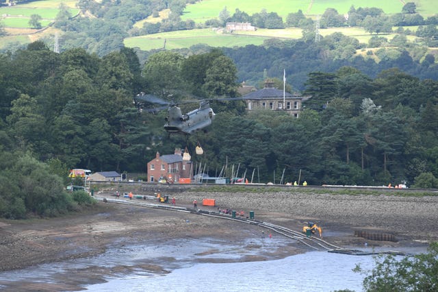 Toddbrook Reservoir damaged