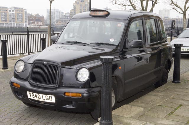 The black cab of London cabbie rapist John Worboys (Metropolitan Police/PA)