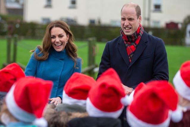 Duke and Duchess of Cambridge royal train tour