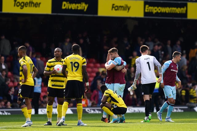 Watford suffered a late collapse against Burnley last weekend