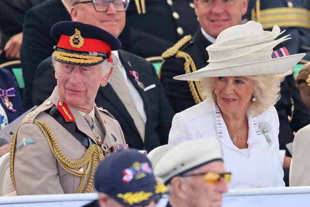 Charles and Camilla at D-Day 80th anniversary events