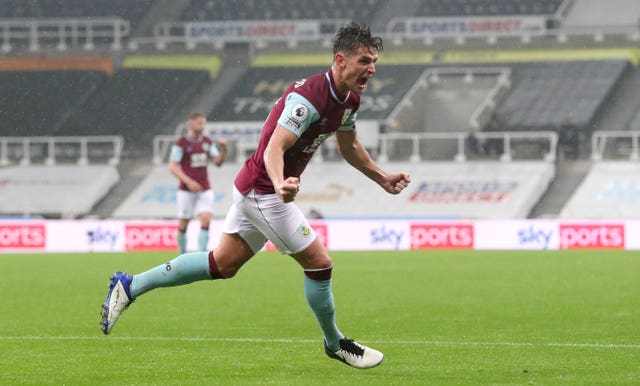 Ashley Westwood equalised for Burnley, who remain pointless