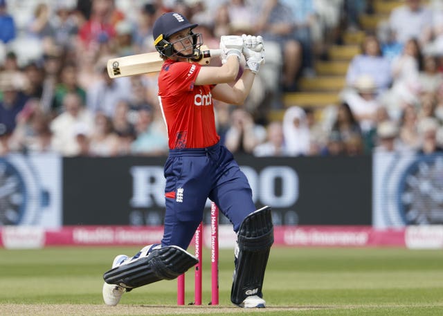 Amy Jones followed up 37 off 27 balls with four catches behind the stumps (Richard Sellers/PA)