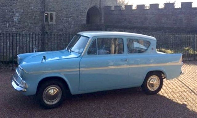 The Ford Anglia was popular with consumers in 1958 (Kent Police/PA)