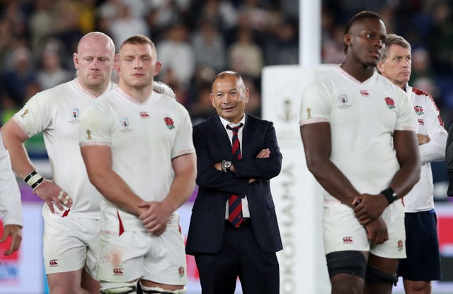 Eddie Jones' England suffered World Cup heartache at the hands of South Africa four years ago in Japan