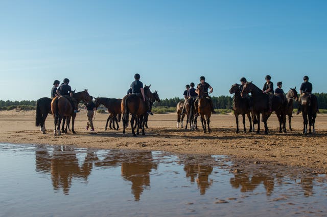 The King’s Troop Royal Horse Artillery in Norfolk