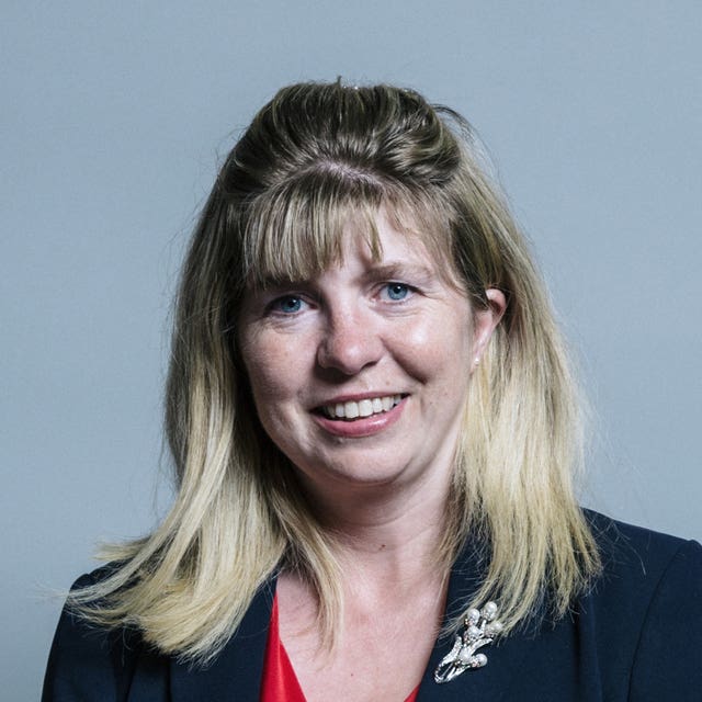Women's minster Maria Caulfield said she had a longstanding meeting which meant she could not attend the committee hearing (Chris McAndrew/UK Parliament/PA)
