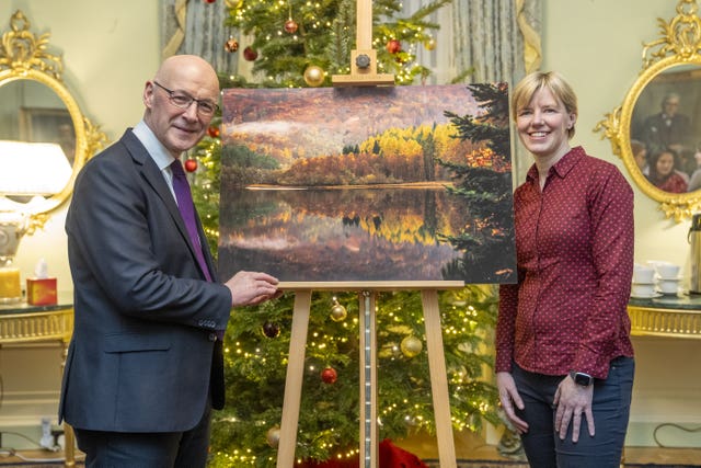 John Swinney 2024 Christmas card