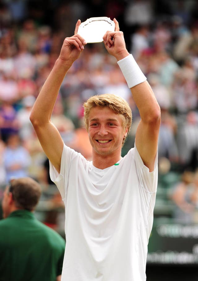 Liam Broady was the last British boy to reach the junior final at Wimbledon