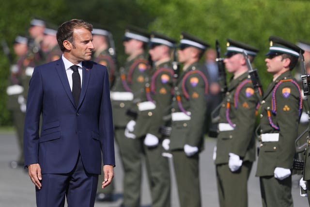 President Emmanuel Macron’s visit to Ireland
